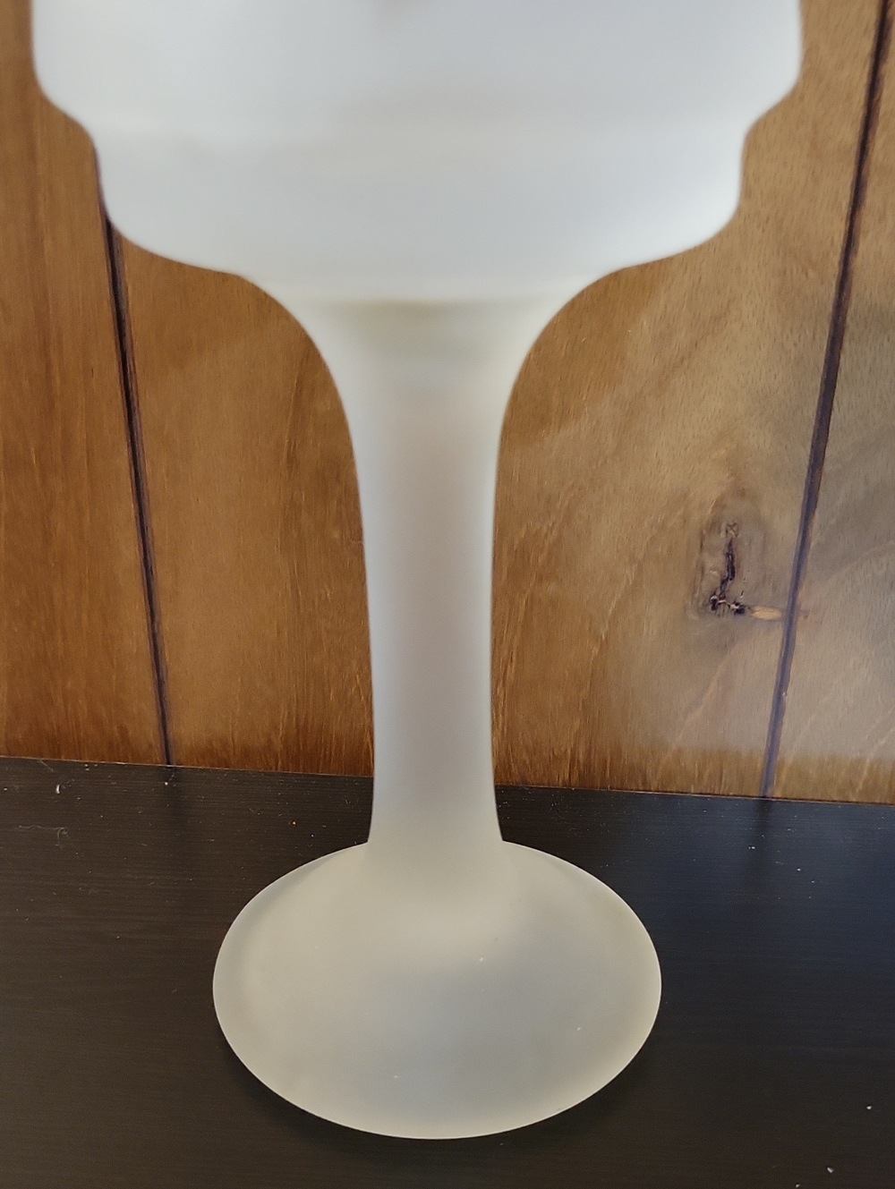 PartyLite Frosted White Tulip Glass Fairy Lamp - Picture 4 of 5
